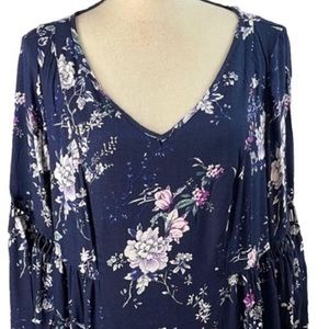 Ellos navy floral dress